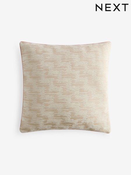 Pink 50 X 50cm Jacquard Zig Zag Stripe Cushion (W60808) | € 33