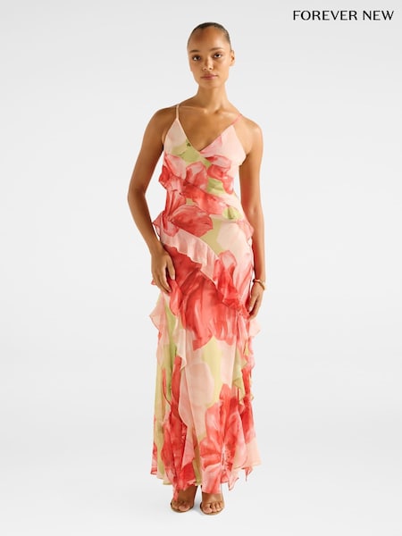 Forever New Poppy Ruffle Gown (W60934) | €146