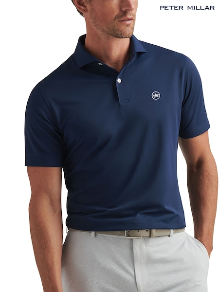 Peter Millar Blue Soul Performance Mesh Polo Shirt (W60976) | €114