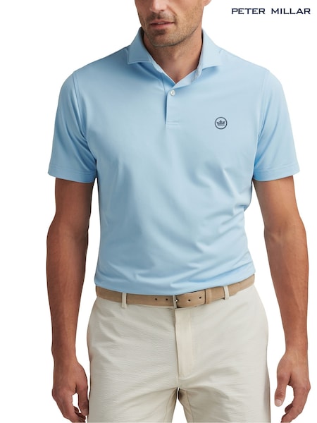 Peter Millar Dark Blue Soul Performance Mesh Polo Shirt (W60981) | €114