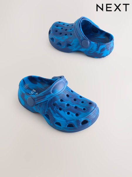 Blue Marble Wide Fit (G) Clogs (W61061) | €12 - €15