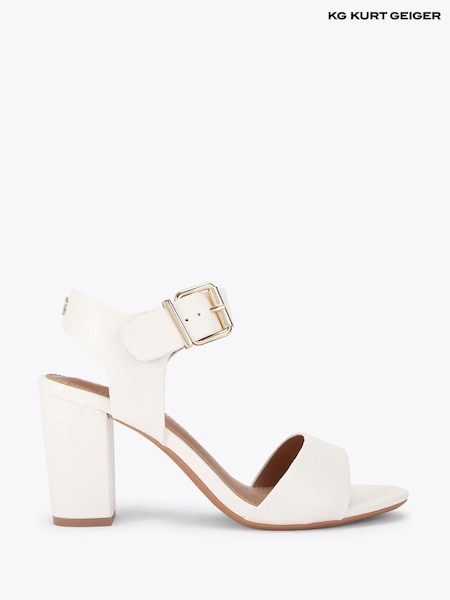 KG Kurt Geiger Cream Sutton2 Sandals (W61266) | €131