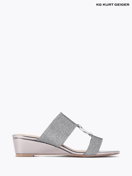 KG Kurt Geiger Pewter Arlo2 Sandals (W61269) | €101