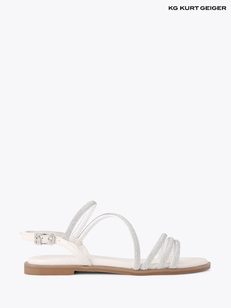 KG Kurt Geiger Chrome Reece2 Sandals (W61275) | €101