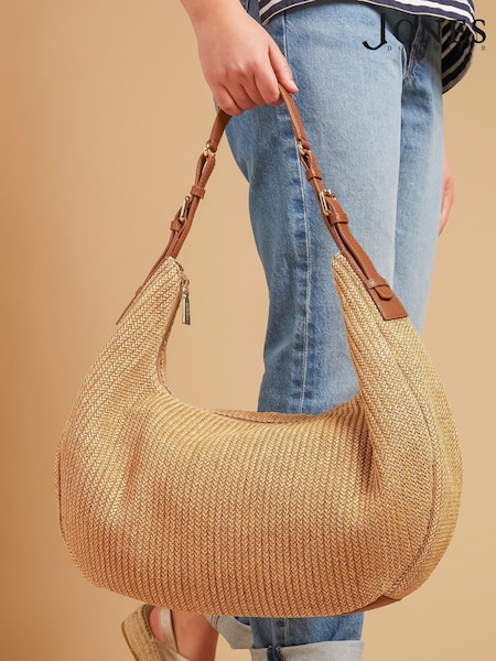 Jones Bootmaker Natural Waves Zipped Leather Shoulder Bag (W61286) | 5,948 UAH