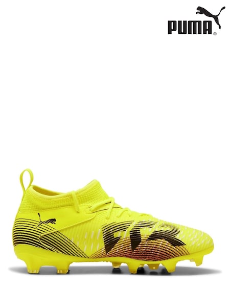 Puma Yellow Boys Future 8 Match Football Boots (W61383) | €86