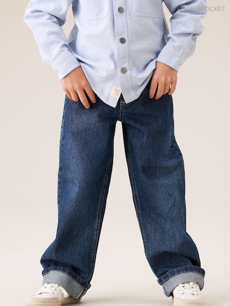 Angel & Rocket Blue Straight Fit Eli Selvedge Jeans (W61618) | €34 - €40