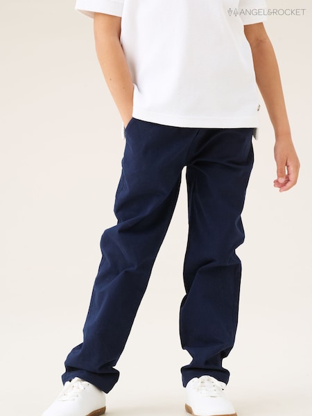 Angel & Rocket Blue Colton Twill Trousers (W61645) | R$ 235 - R$ 275
