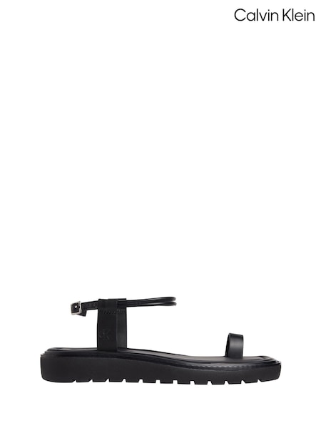 Calvin Klein Rope Toe Post Leather Sandals (W61994) | ‏495 د.إ.‏