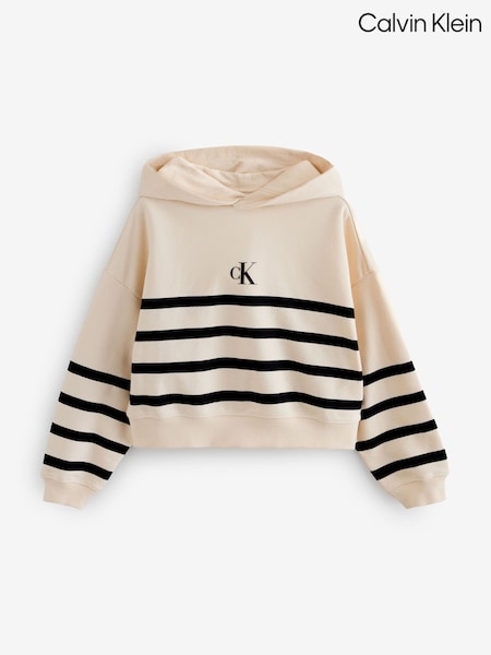 Calvin Klein Boxy Stripes Hoodie (W62085) | € 72 - € 86