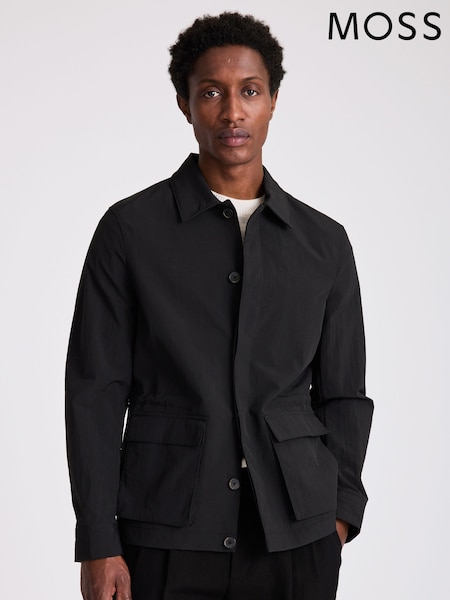 MOSS Black Technical Field Jacket (W62108) | €171