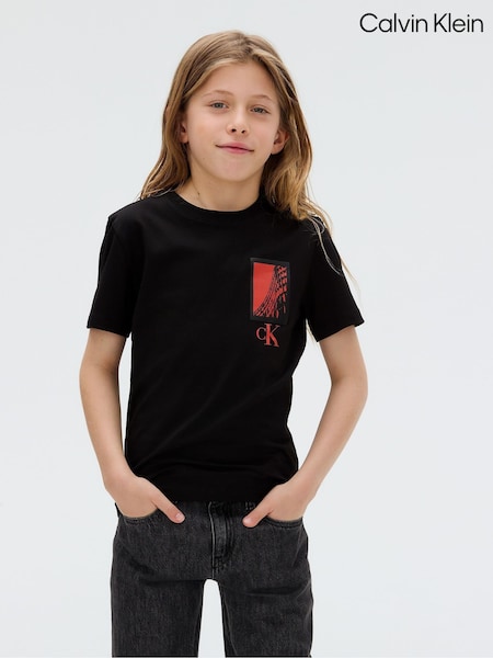 Calvin Klein Seasonal Logo Short Sleeve T-Shirt (W62115) | 85 € - 106 €