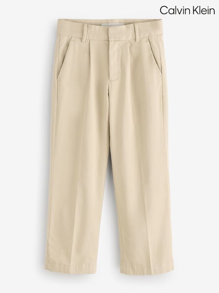 Calvin Klein Natural Ceremony Straight Leg Chino Trousers (W62121) | €77 - €95