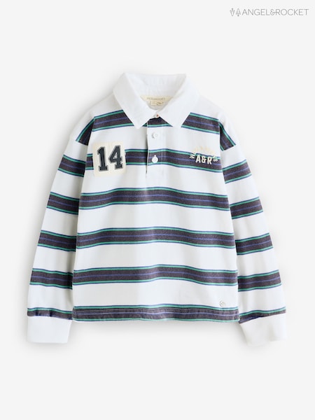 Angel & Rocket Luka Yarn Dyed Stripe Rugby Shirt (W62167) | 28 € - 34 €