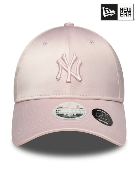 New Era Womens Pink Satin Bow Back 940 Cap (W62252) | €47