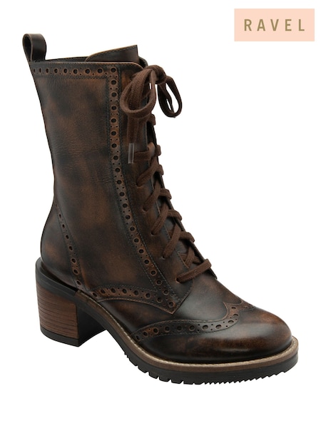 Ravel Brown Calf Boots (W62417) | R$ 1.085