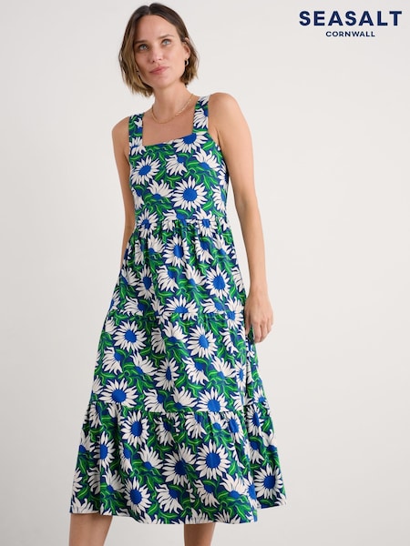 Seasalt Cornwall Deep Water Tiered Dress (W62824) | 100 €