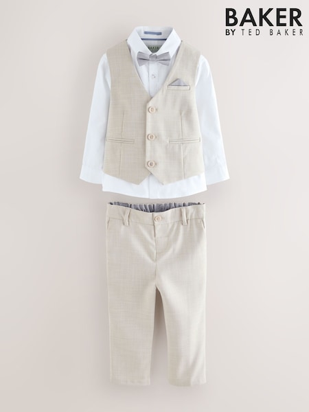 Baker by Ted Baker Waistcoat Shirt And Trousers Set (W62888) | OMR39 - OMR41