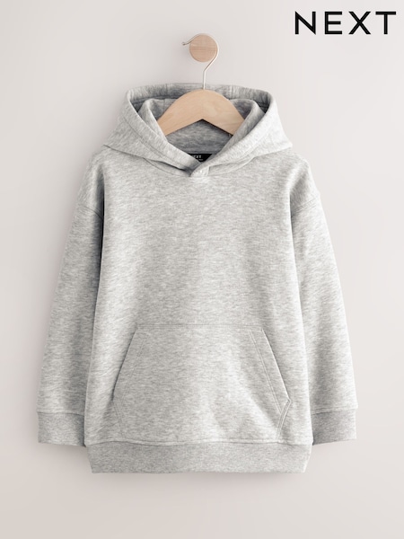 Grey Plain Jersey Hoodie (3-16yrs) (W63087) | 45 QAR - 69 QAR