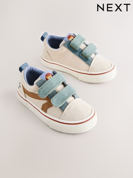 Neutral Wide Fit (G) Touch Fastening Skate Trainers (W63343) | OMR10 - OMR12