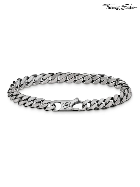 Thomas Sabo Silver Tone Box Chain Bracelet (W63396) | €345