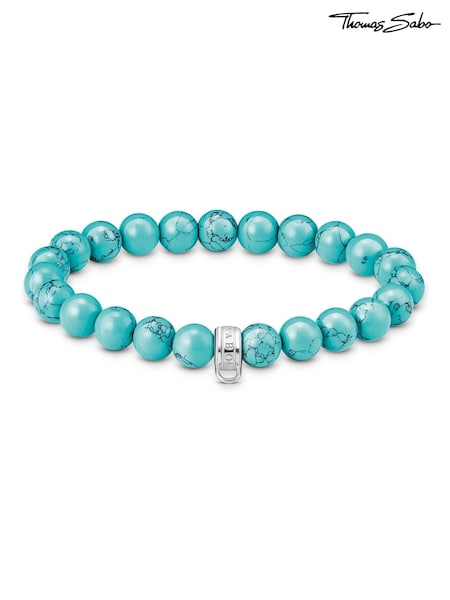 Thomas Sabo White Charm Club Bead Bracelet Imitating (W63399) | €58