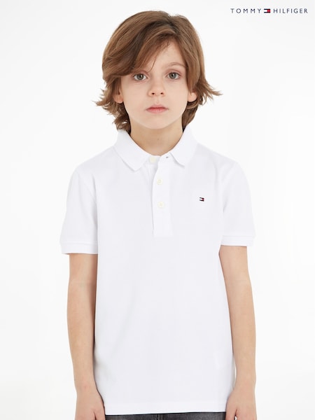 Tommy Hilfiger White Pure Cotton Polo Shirt (W63435) | €51 - €58