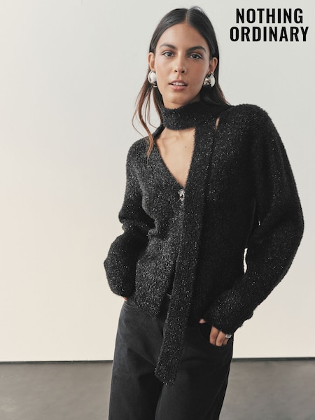 Nothing Ordinary Black Cardigan (W63521) | €115.50