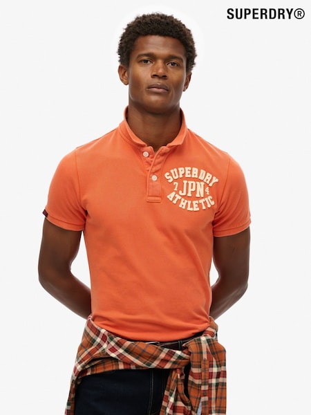 Superdry 100% Cotton Vintage Athletic Polo Shirt (W63522) | 58 €