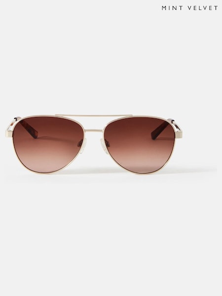 Mint Velvet Gold Tone Gradient Sunglasses (W63567) | 83 €