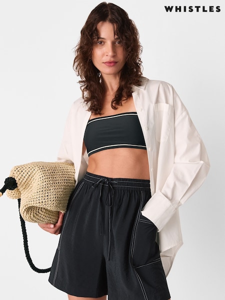 Whistles Contrast Stitch Pull On Shorts (W63572) | 108 €