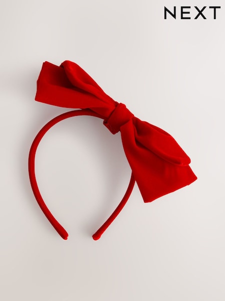 Red Bow Headband (W63654) | AED51