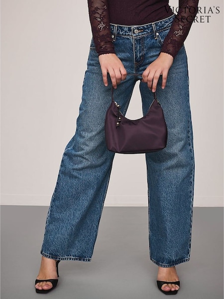 Victoria's Secret Winter Wine Red Small Hobo Bag (W63676) | €69