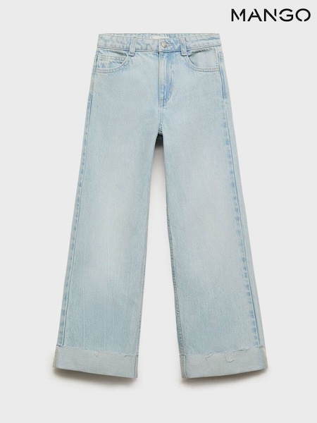 Mango Blue Wide Leg Jeans (W63839) | €33