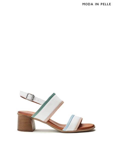 Moda in Pelle Luzula Colour Block Low Heel Sandals (W63910) | €117