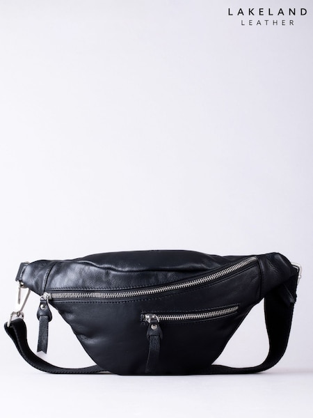 Lakeland Leather Black Tarn Sling Bag (W64076) | R$ 445