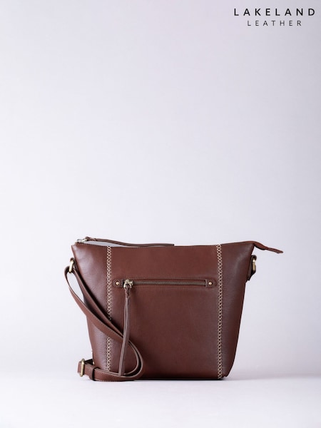 Lakeland Leather Natural Castlerigg Cross-Body Bag (W64087) | € 117