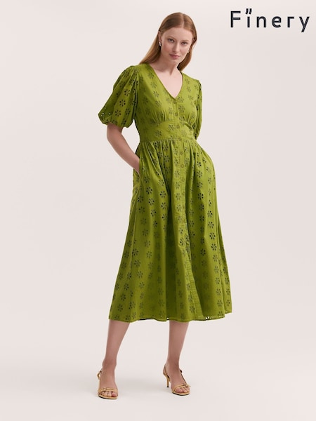Finery Green Una Dress (W64161) | R$ 585