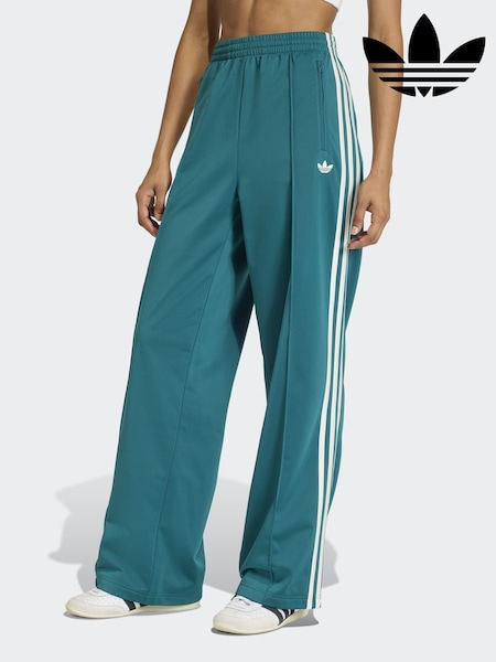 adidas Originals Green/White Firebird Loose Trousers (W64177) | AED349
