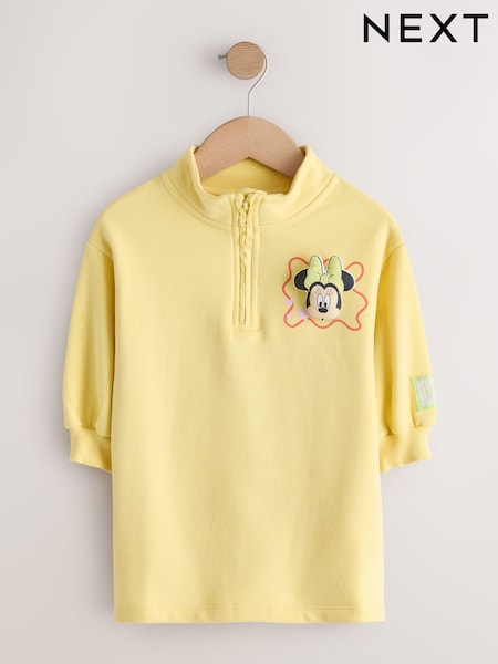 Galben Minnie Mouse - Disney Quarter Zip Sweat Dress (3mths-7yrs) (W64440) | 149 LEI - 179 LEI