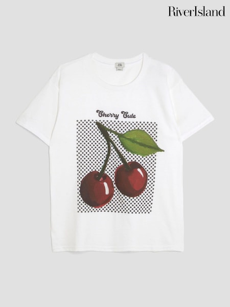 River Island Girls Polka Dot T-Shirt (W64922) | 20 €