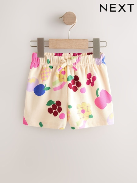 فواكه لون كريم Cream - Sweat Shorts (3mths-7yrs) (W64930) | ‏30 د.إ.‏ - ‏ 41‏ د.إ.