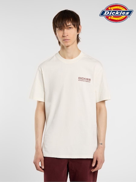 Dickies Cream Bolivar T-Shirt (W64959) | 148 QAR