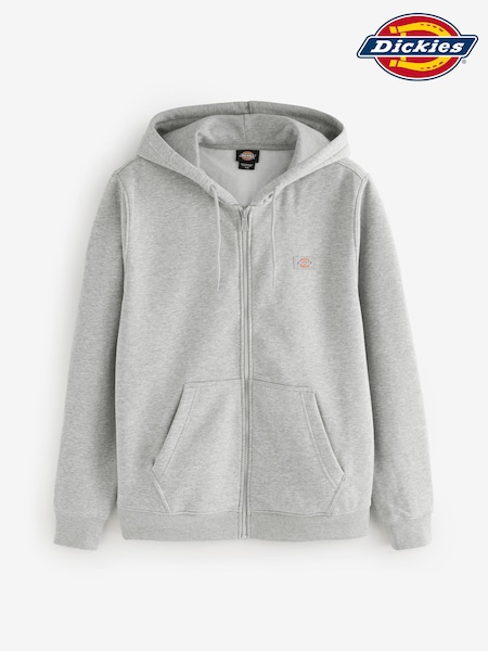 Dickies Grey Oakport Zip Hoodie (W64961) | €86