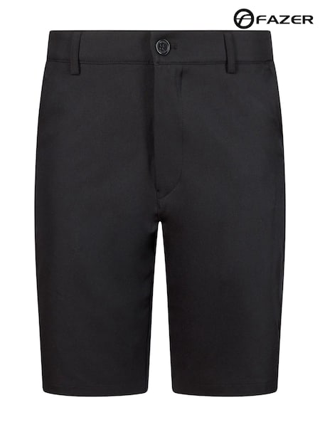 Fazer Mens Fairfield Black Golf Shorts (W65455) | €51