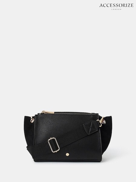 Accessorize Double Zip Cross-Body Bag (W65680) | 45 €