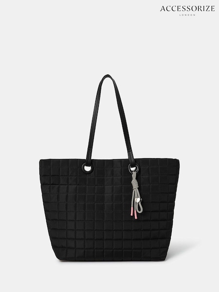 Accessorize Quilted Nylon Tote Bag (W65692) | 50 €