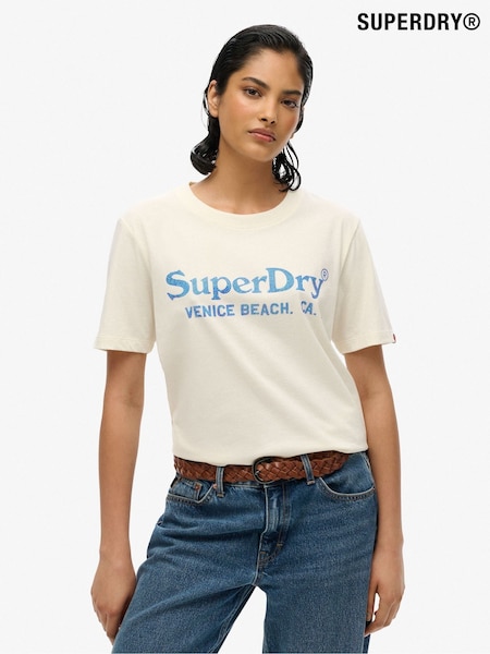 Superdry Relaxed Venue Metallic T-Shirt (W65716) | 43 €