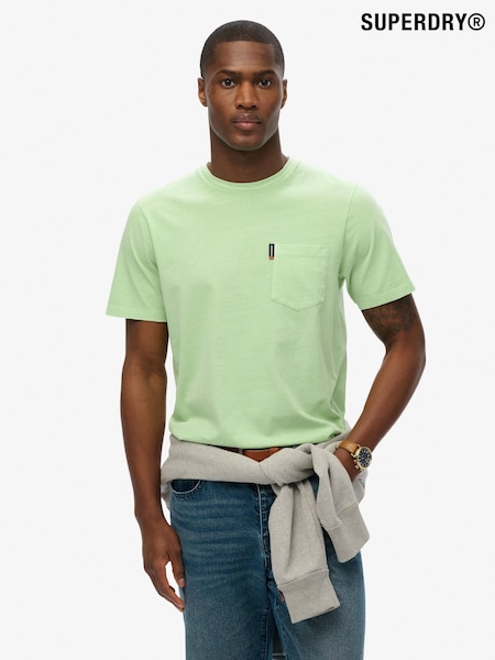 Superdry Green Classic Essential Pocket T-Shirt (W65723) | R$ 225