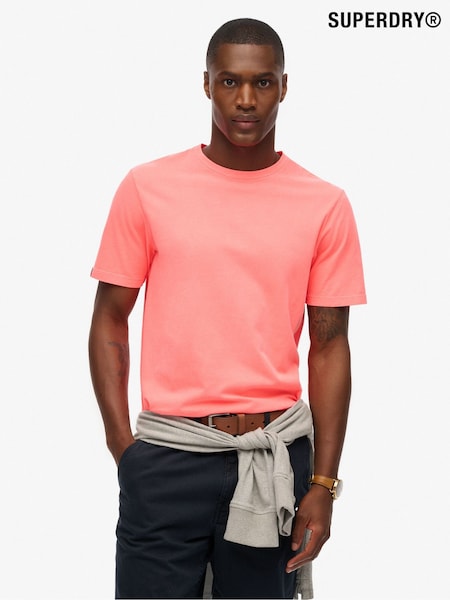 Superdry Pink Classic Essential T-Shirt (W65738) | R$ 195